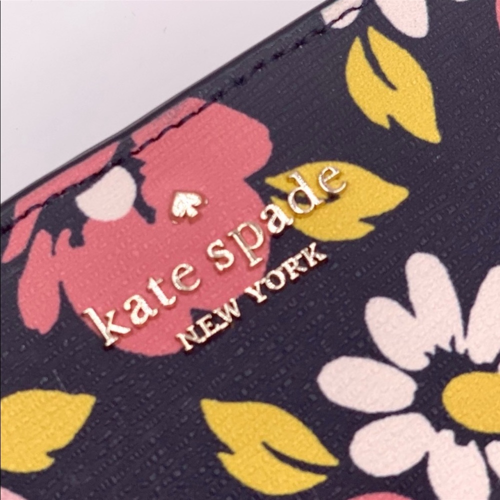 Kate Spade Road Trip Floral Large Tote Bag & Large Slim Bifold Wallet Bl… - Picture 5 of 12